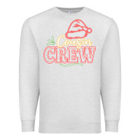 Oatmeal Heather cousin crew Premium Sweatshirt - CowhideDigitalArt