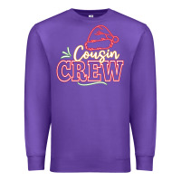 Purple cousin crew Premium Sweatshirt - CowhideDigitalArt