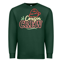 Sports Green cousin crew Premium Sweatshirt - CowhideDigitalArt
