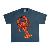 Midnight Navy crawfish Urban Heavy Tee - RanaPortraitStore
