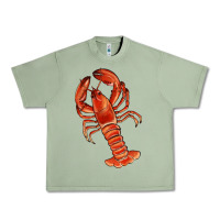 Oil Green crawfish Urban Heavy Tee - RanaPortraitStore
