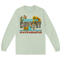 Matcha Raised on Country and Sunshine Long Sleeve Tee - texasbilliewilder