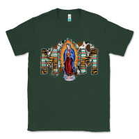 Sports Green mom virgin mary Classic Tee - SublimationCraftShop