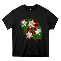 Black christmas patch Heavy Core Tee - AdoDesignShop