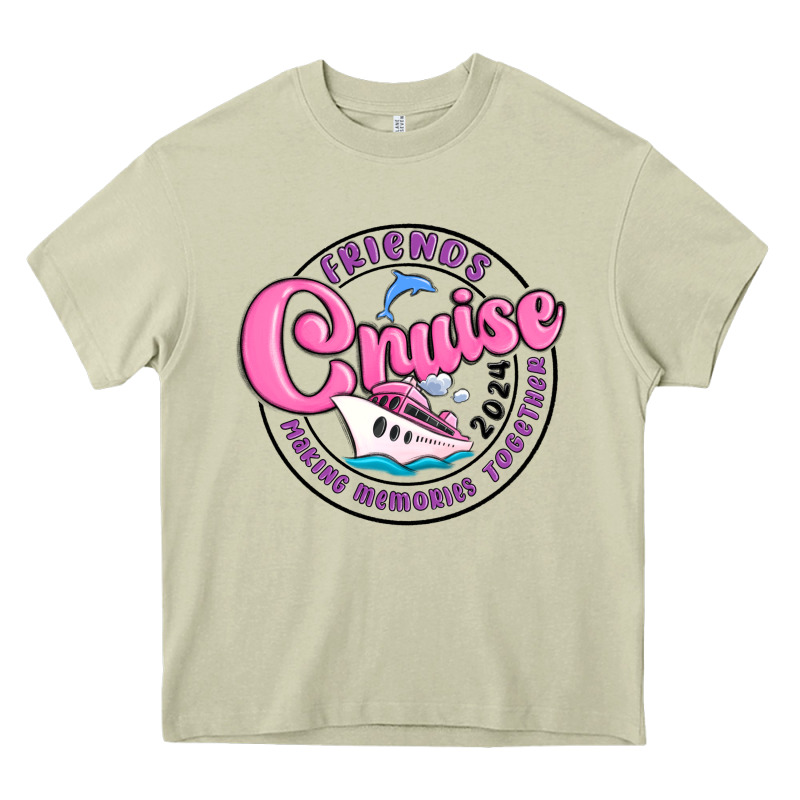 Friends 2024 Cruise Heavy Core Tee by MaliasSmallBusiness | Teevron