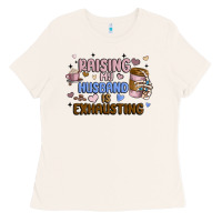 Bone raising my husband is exhausting Ladies Tee - MaliasSmallBusiness