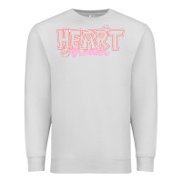 Dove Grey Heart Breaker Valentine Premium Sweatshirt - CowhideDigitalArt