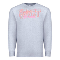 Heather Grey Heart Breaker Valentine Premium Sweatshirt - CowhideDigitalArt