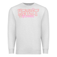 Oatmeal Heather Heart Breaker Valentine Premium Sweatshirt - CowhideDigitalArt