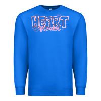 True Royal Heart Breaker Valentine Premium Sweatshirt - CowhideDigitalArt