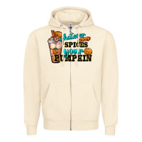 Sandshell whatever spice your pumpkin coffee cup Zipper Hoodie - FaDigitalArtStudio