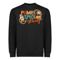 Black pumpkin spice everything Heavyweight Sweatshirt - CowGirlArtShop