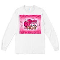 White Her fight is our fight Long Sleeve Tee - NancyCooperArtShop