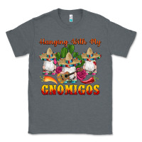 Charcoal Heather hanging with gnomigos Classic Tee - Artiststas
