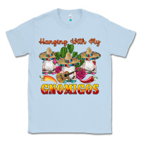Dusty Blue hanging with gnomigos Classic Tee - Artiststas