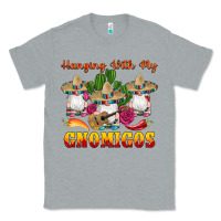 Heather Grey hanging with gnomigos Classic Tee - Artiststas
