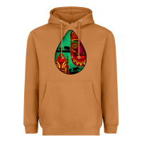 Meerkat african masks teardrop  3 Heavyweight Hoodie - BundleAndBundleShop