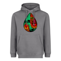 Storm african masks teardrop  3 Heavyweight Hoodie - BundleAndBundleShop