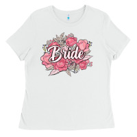 White bride Ladies Tee - MaliasSmallBusiness