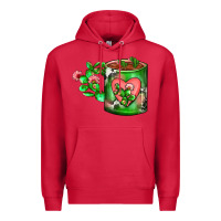 Cardinal Cactus Coffee cup Premium Hoodie - FaDigitalArtStudio