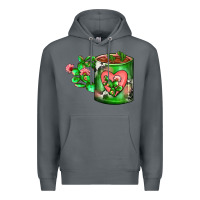 Rock Cactus Coffee cup Premium Hoodie - FaDigitalArtStudio