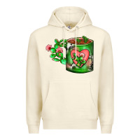 Sandshell Cactus Coffee cup Premium Hoodie - FaDigitalArtStudio
