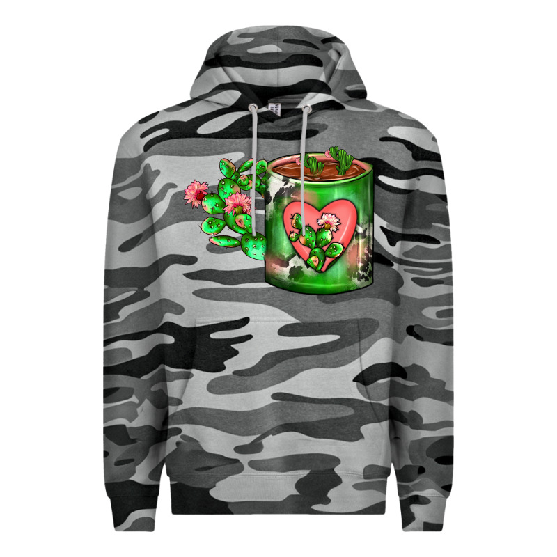 Cactus Coffee Cup Premium Hoodie by FaDigitalArtStudio | Teevron
