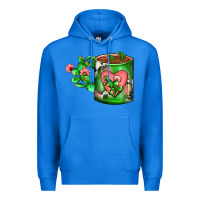 True Royal Cactus Coffee cup Premium Hoodie - FaDigitalArtStudio