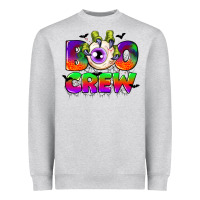 Heather Grey boo crew Heavyweight Sweatshirt - CowGirlArtShop