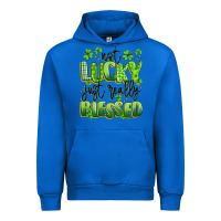 Cobalt not lucky just really blessed Urban Hoodie - Artiststas