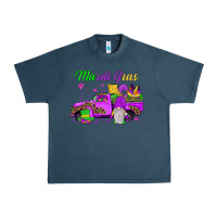Midnight Navy mardi gras truck gnome Urban Heavy Tee - JahusDesignShop