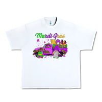 White mardi gras truck gnome Urban Heavy Tee - JahusDesignShop