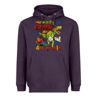 Plum ready to crush 4th grade Heavyweight Hoodie - BundleAndBundleShop