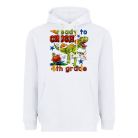 White ready to crush 4th grade Heavyweight Hoodie - BundleAndBundleShop