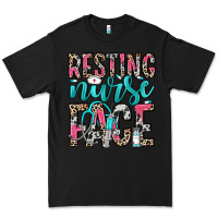 Black resting nurse face Premium Tee - NancyCooperArtShop