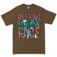 Cacao resting nurse face Premium Tee - NancyCooperArtShop