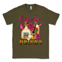 Army Green cinco de drinko Classic Tee - Artiststas