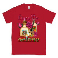 Red cinco de drinko Classic Tee - Artiststas