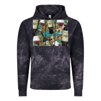 Cloud Black California Wine with Leopard Background Vintage Hoodie - Bettercallsaul