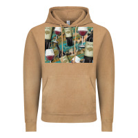 Vintage Camel California Wine with Leopard Background Vintage Hoodie - Bettercallsaul