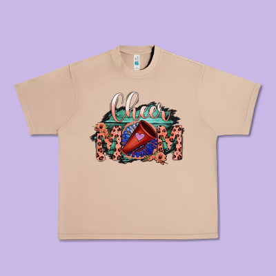 Cheer Mom Urban Heavy Tee Designed By Bettercallsaul