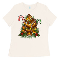 Bone football tree christmas Ladies Tee - RanaPortraitStore