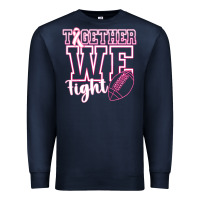Navy Together WE Fight Premium Sweatshirt - CowhideDigitalArt