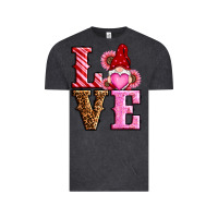 Vintage Black love valentines day gnomes Vintage Tee - RanaPortraitStore