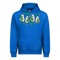 Cobalt clover ghostie st.patrick's day Urban Hoodie - Artiststas