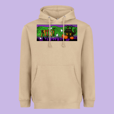 Halloween Mini 15 Oz Mug Heavyweight Hoodie Designed By Bundleandbundleshop