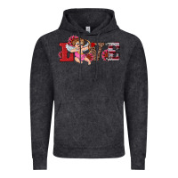 Vintage Black valentine's day cupid sunflowers love Vintage Hoodie - RanaPortraitStore