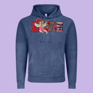 Valentine's Day Cupid Sunflowers Love Vintage Hoodie Designed By Ranaportraitstore
