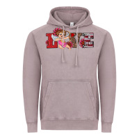 Vintage Zinc valentine's day cupid sunflowers love Vintage Hoodie - RanaPortraitStore
