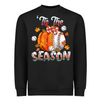 Black its the season baseball Heavyweight Sweatshirt - CowGirlArtShop